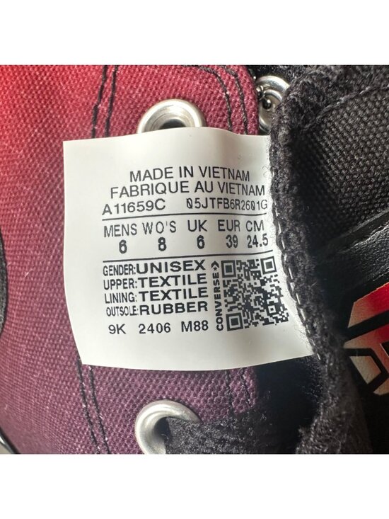 ⭐Converse Transformers Sz 6 Men Shoes 40th Anniversary Autobots Sneakers A11659C main image 8
